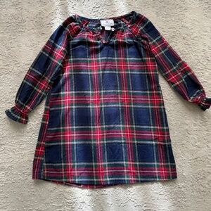 Petite Plum Christmas Girl's Brushed Twill Delphine Nightgown in Windsor Tartan